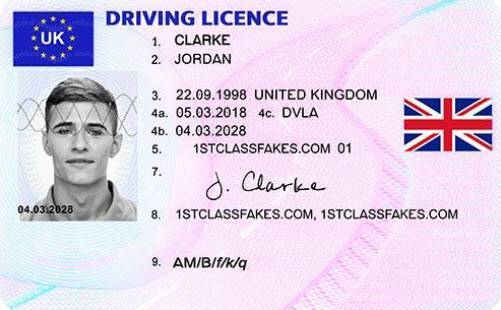 UK Drivers License | Buy Real UK Driving Licence